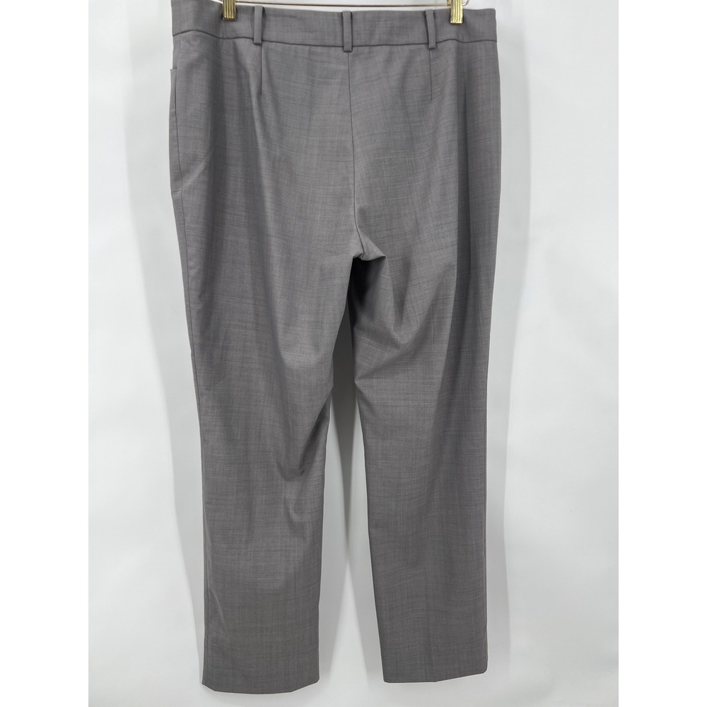 Brooks Brothers‎ 346 Caroline Fit Gray Wool Blend Dress Pants Trousers Womens 14 - Picture 2 of 8